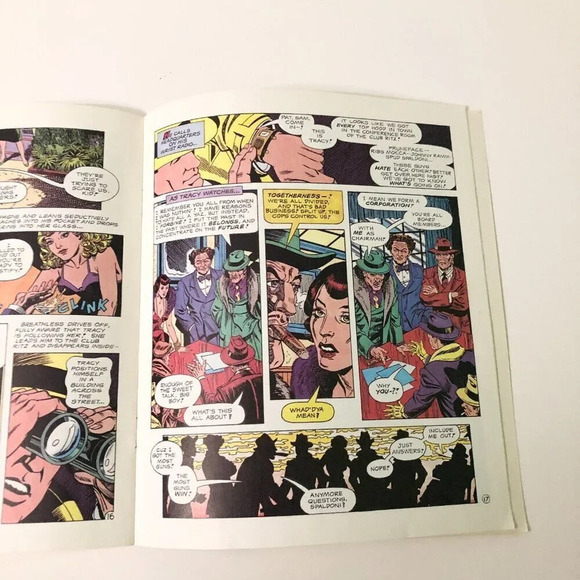 Vtg  1990 Dick Tracy Episode 1 Big Boy Turns Up The Heat Cassette Tape and Book - Picture 12 of 15